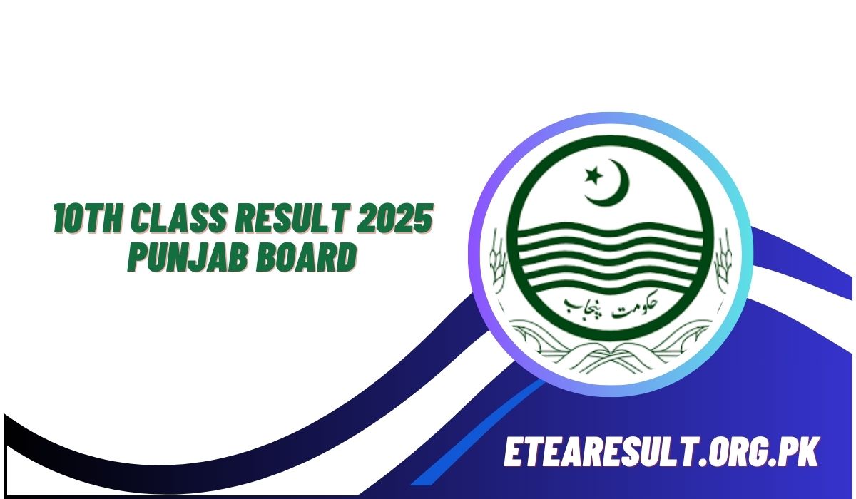 10th Class Result 2025 Punjab Board Check By Roll No
