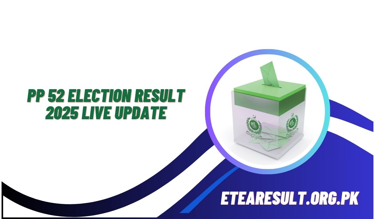 PP 52 Election Result 2025 Live Update Announced