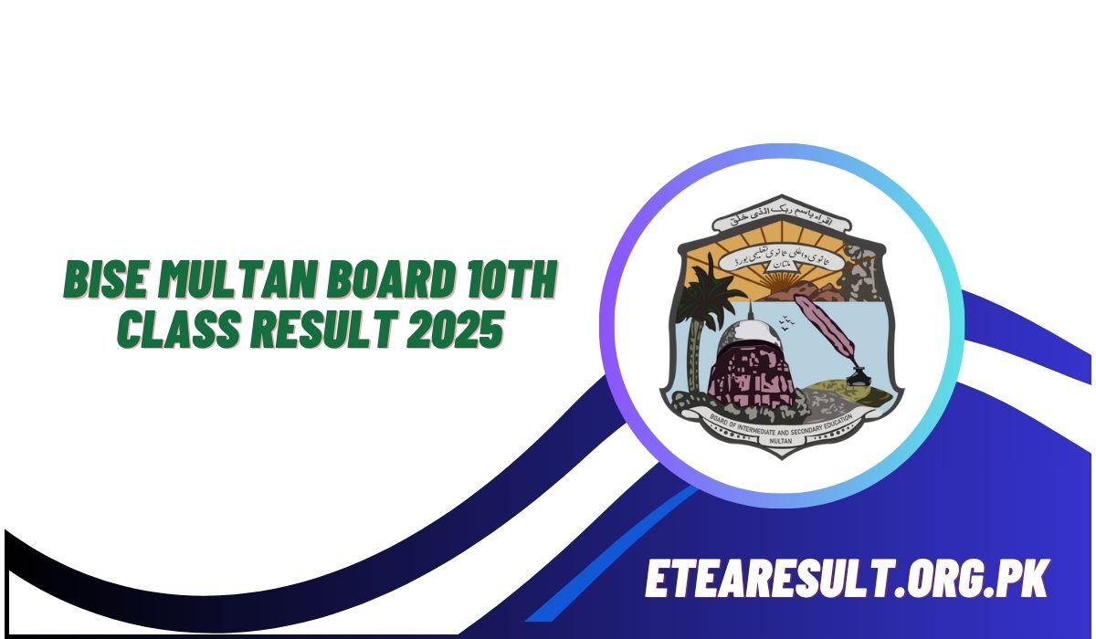 BISE Multan Board 10th Class Result 2025